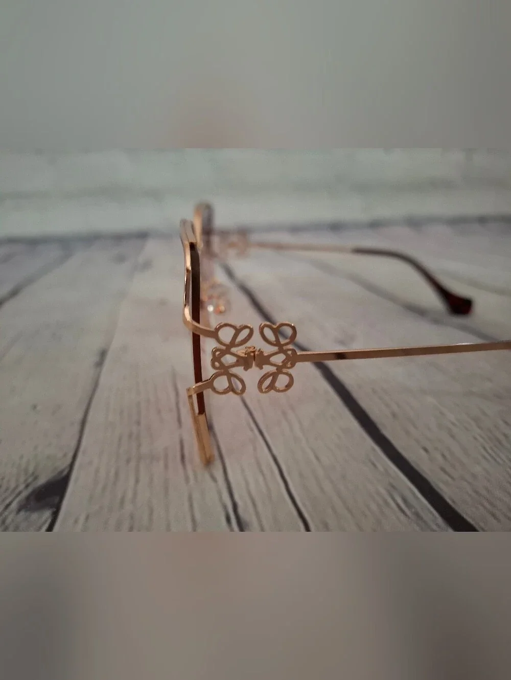 NWT Women's Gold & Tea Rose Sunglasses - UV400 Protection